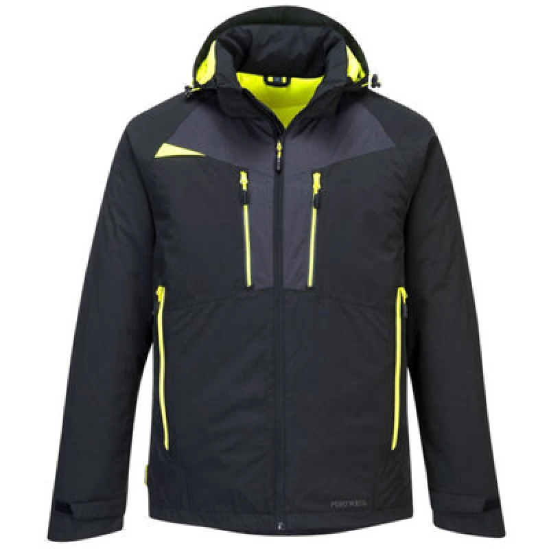 Image of Portwest DX4 Winter Jacket DX460BKRM Colour: Black