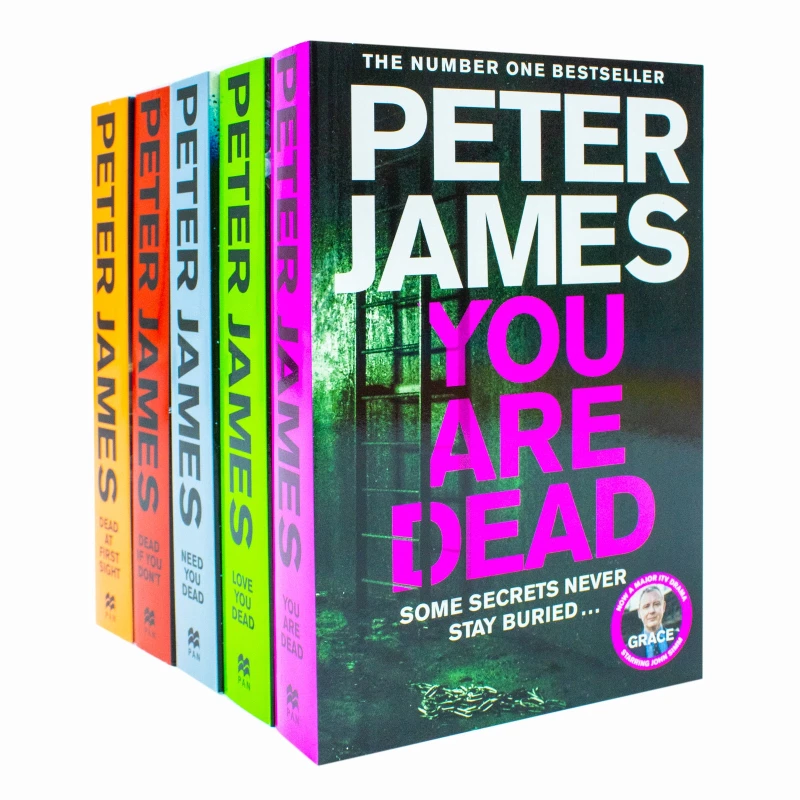 Image of Roy Grace Series 11 To 15 Collection Five Books Set Peter James Paperback Edition UK Peter James Books