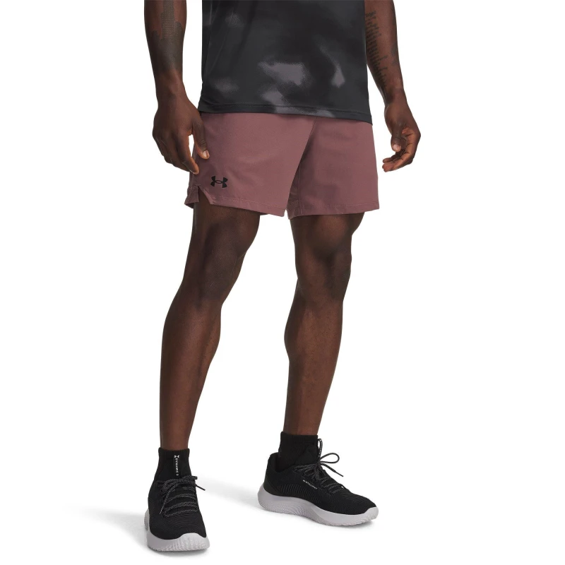 Image of Under Armour UA Vanish Woven 6 Shorts Mens Maroon Mist male M