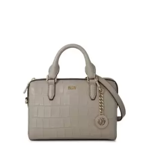 image of DKNY Bryant Small Duffle Crossbody - Cream