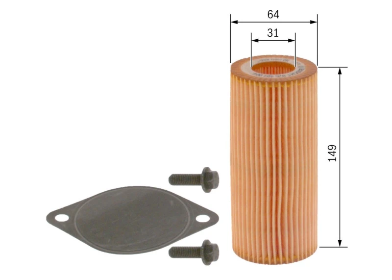 Image of Bosch F 026 404 004 Transmission Filter Hydraulic Filter,automatic transmission (416)