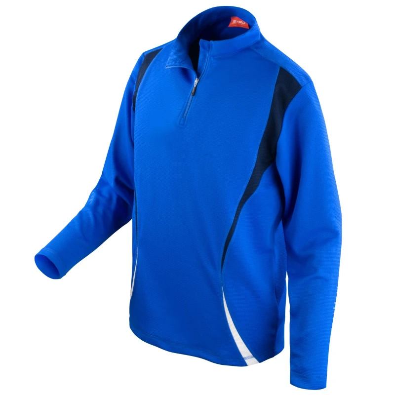 Image of Spiro Womens Sports Trial Performance Training Top in Navy Size: Small Navy Female S