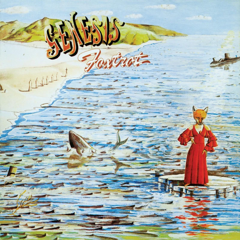 Image of Genesis Foxtrot Vinyl LP Black unisex
