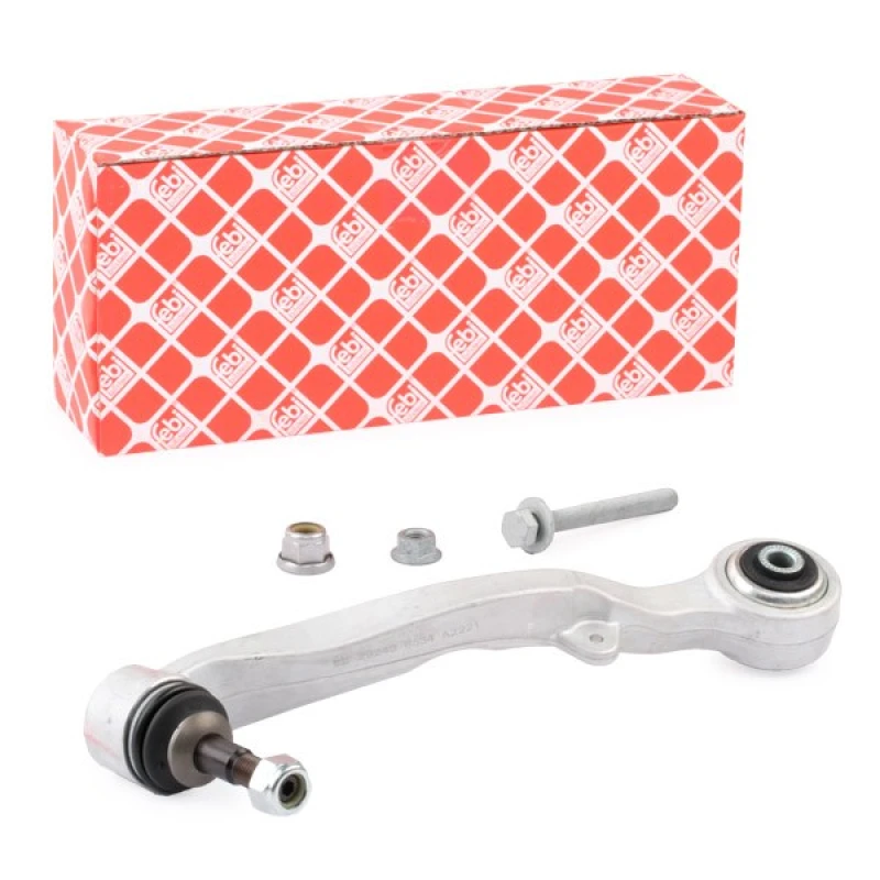 Image of FEBI BILSTEIN 40362 Suspension arm Control Arm, Aluminium, Rear, with bearing(s), with fastening/mounting material Aluminium Track Control Arm (273)