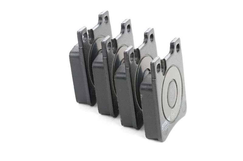 Image of RIDEX 402B0121 Brake pad set Rear Axle, prepared for wear warning indicator Low-Metallic Brake Pad Set,disc brake (402)