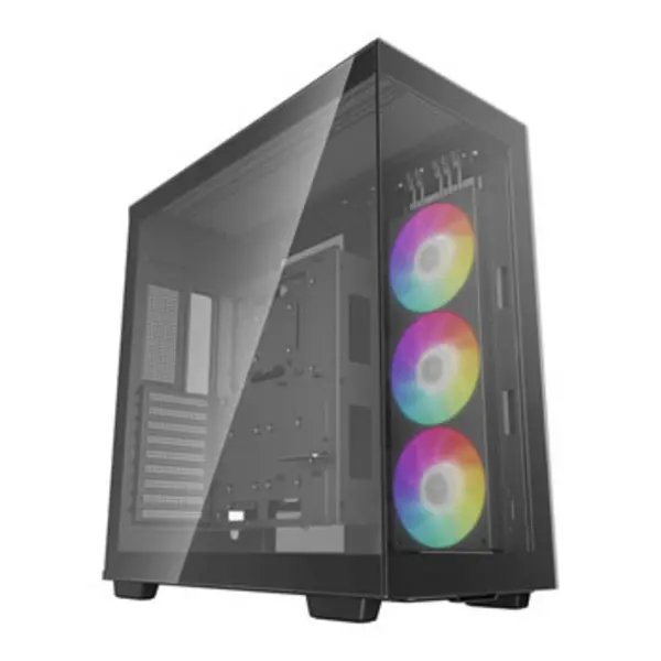 Image of Deepcool DeepCool CH780 Black Full Tower Gaming Case Tempered Glass 1x 420mm ARGB Side fan Mini-ITX / M-ATX / ATX / E-ATX R-CH780-BKADE41-G-1