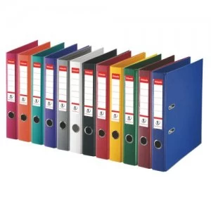 Image of Esselte No1 Lever Arch Polypro A4 50mm Assort 811990(PK10)