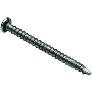 image of Wickes 40mm Bright Annular Extra Grip Nails - 400g