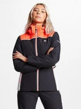 Dare 2b Ski Validate Jacket - Navy , White, Size 18, Women