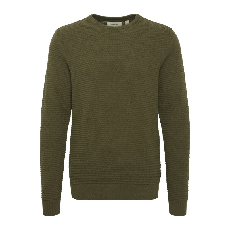 Image of Blend Round neck sweater Blend Redhill Vert Unisex 3XL