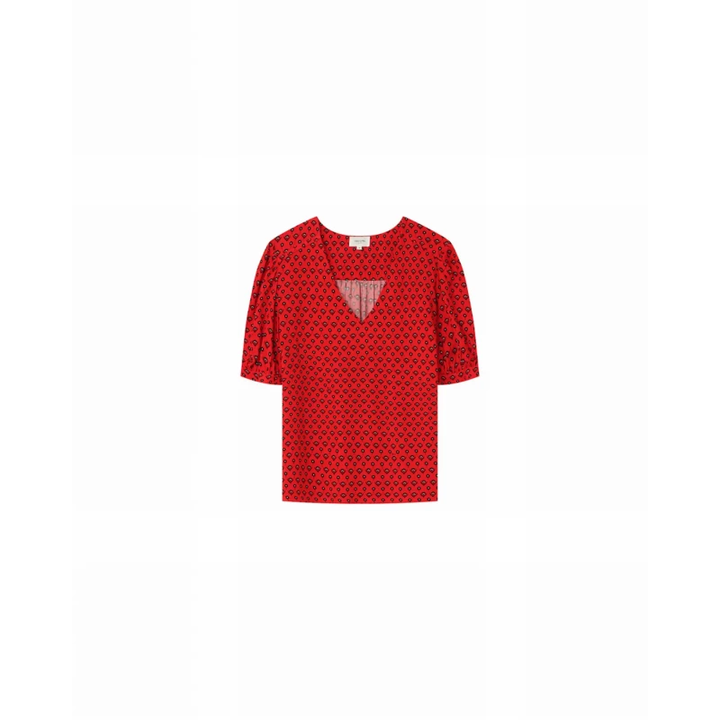 Image of Grace & Mila Womens blouse Grace & Mila Giro Rouge Female S