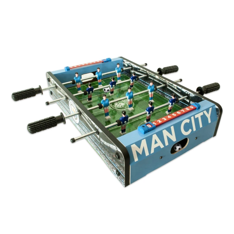 Image of Hy-Pro Officially Licence Manchester City F.C. 20" Football Table in Blue Blue Unisex