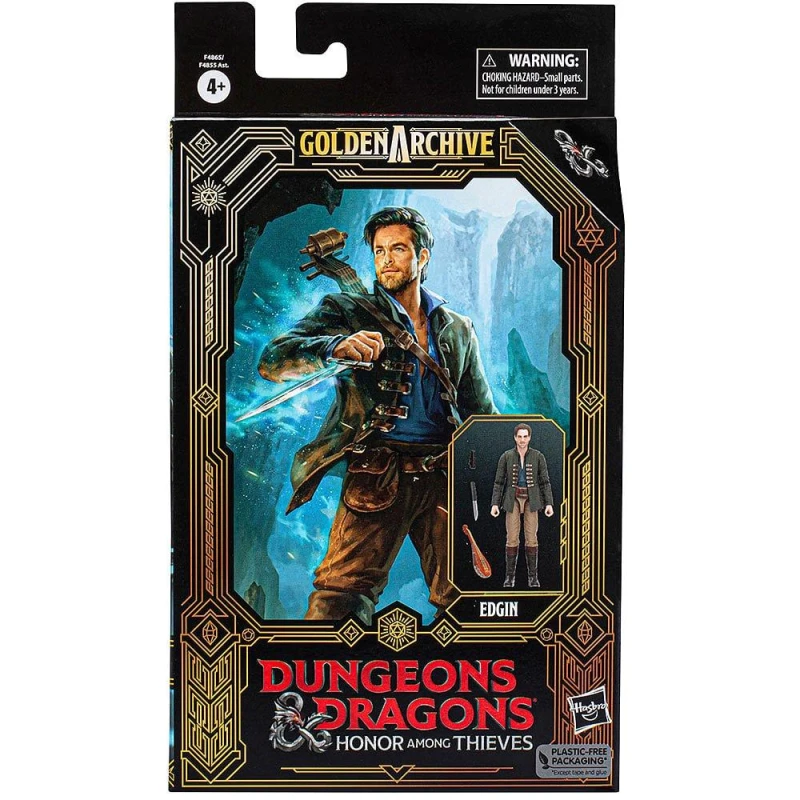Image of Dungeons & Dragons Honor Among Thieves Golden Archive Edgin, 6" Scale
