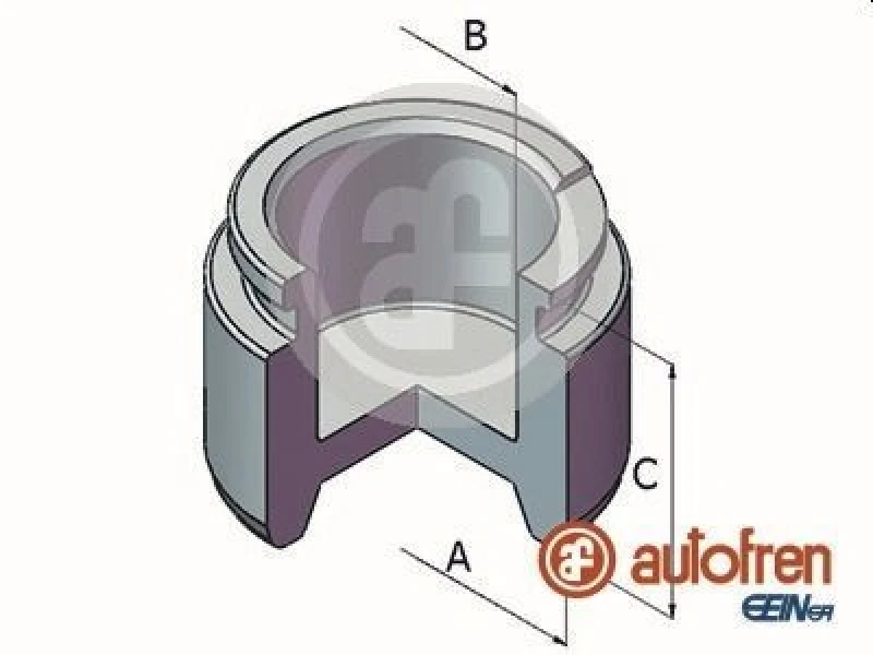 Image of AUTOFREN SEINSA Brake caliper piston AUTOFREN SEINSA D025726