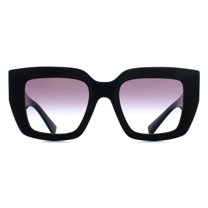 Image of Miu Miu Miu Miu Women Square Black Gradient Grey MUB05S Black One Size Female 8056262660416