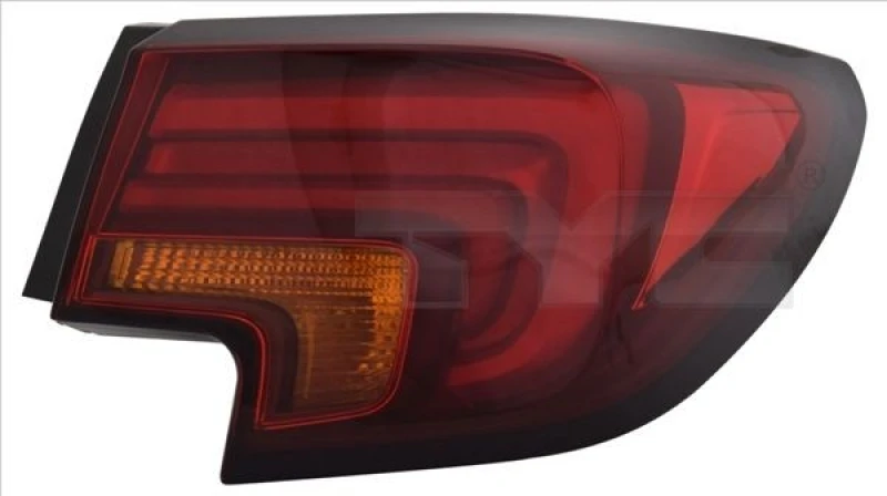 Image of TYC 11-14120-06-2 Rear light Outer section, without bulb holder, Left, LED Combination Rearlight (391)