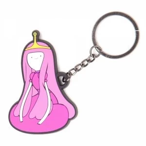 image of Adventure Time Princess Bubblegum Rubber Keychain