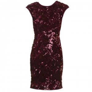 Image of Little Mistress Floral Mini Dress - Red