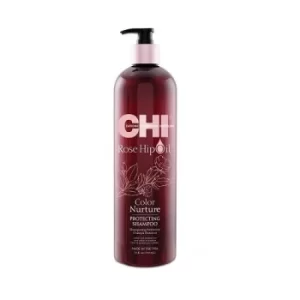 image of CHI Rose Hip Oil Protecting Hair Shampoo 739ml