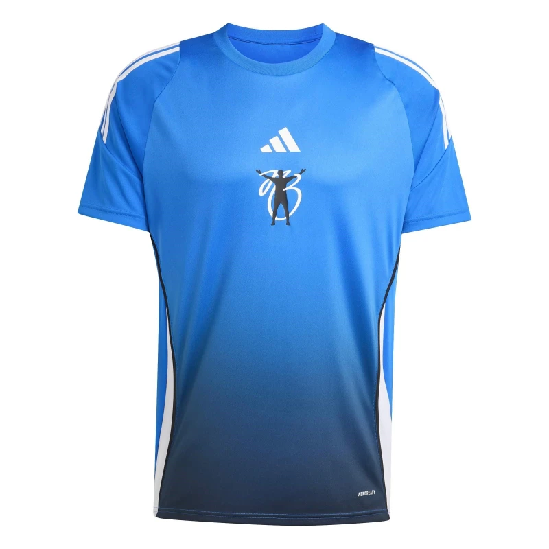 Image of adidas Mens Jude Bellingham Training AEROREADY T-Shirt Glory Blue male S