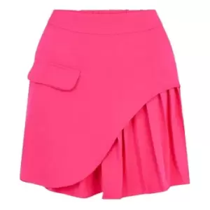 Image of I Saw It First Crop Wrap Blazer - Pink