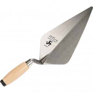 Image of Tyzack Broad Heel Brick Trowel Short 10"