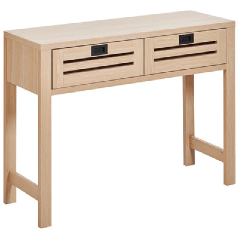 Image of Beliani Console Table Randa Light Brown