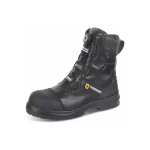 Image of TRENCHER PLUS QUICK RELEASE BOOT BLACK SIZE 10 (Pair) - Click Safety Footwear