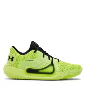 Image of Under Armour Anatomix Spawn 2 Basketball Shoes Mens - Yellow