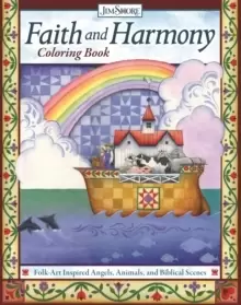 Image of Faith and Harmony Coloring Book : Folk-Art Inspired Angels, Animals, and Biblical Scenes