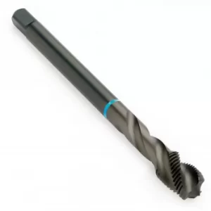 Image of HSS-E-Pm Steam Tempered Blue Ring Shark M-Fine Spiral Flute (40deg) Tap Din 374 M10 X 1.00 Mm