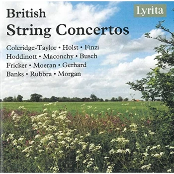 image of Various Artists - British String Concertos CD