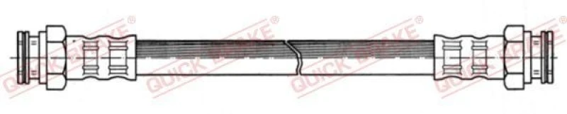 Image of QUICK BRAKE Brake hose QUICK BRAKE 27.047