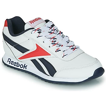 Image of Reebok Classic REEBOK ROYAL CLJOG 2 boys's Childrens Shoes Trainers in White,5,9.5 toddler,10 kid,11 kid,11.5 kid,12 kid,13 kid,2.5,13.5 kid,9.5 toddl