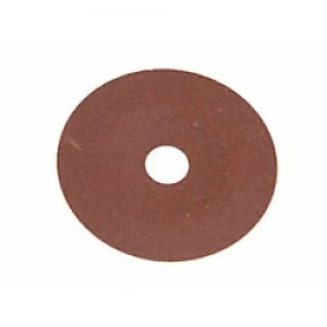 image of Faithfull FAIAD17840 Fibre Backed Sanding Disc 40G Coarse 178mm Brown Pack of 25