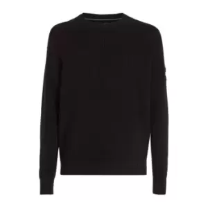 Image of Calvin Klein Jeans Badge Easy Sweater - Black