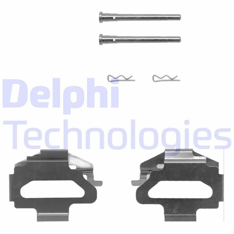 Image of DELPHI Brake pad fitting kit DELPHI LX0150