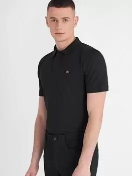 Calvin Klein Golf Planet Polo - Black, Size L, Men