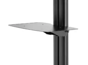 image of Peerless ACC-MS multimedia cart accessory Black Metal Shelf