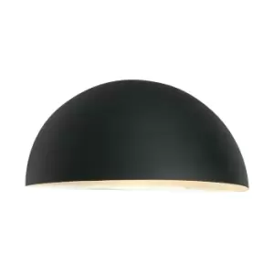 Paris 1 Light Outdoor Wall Light Black IP43, E27