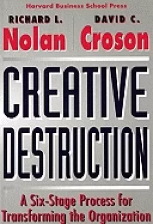 Image of creative destruction a six stage process for transforming the organization