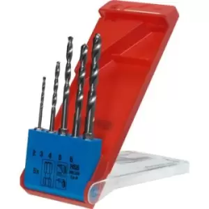 image of kwb 421140 Metal twist drill bit set 5 Piece