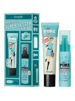 image of Benefit Prime & Super Setter Deal Porefessional Face Primer & Setting Spray Duo