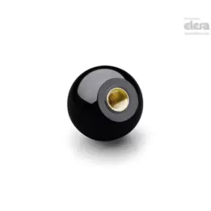 Image of ELESA PLX Spherical knobs Duroplast Boss with threaded hole PLX.20 B-M4