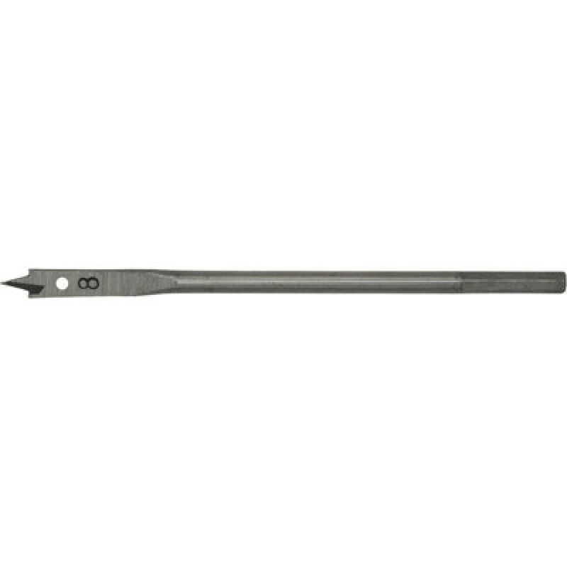 Image of Loops 8 x 152mm Fully Hardened Wood Drill Bit - Hex Shank - High Performance Woodwork Multi