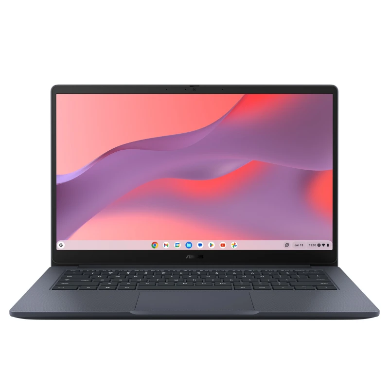 Image of Asus ASUS Chromebook CX1405CKA Intel Celeron N4500 4GB RAM 64GB eMMC 35.6cm (14") ChromeOS Laptop - Quiet Blue CX1405CKA-NK0030