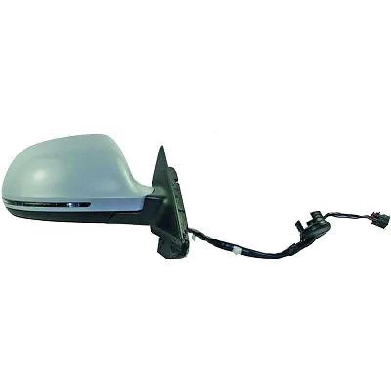 Image of DIEDERICHS 1032225 Wing mirror Left, Aspherical, primed Outside Mirror (50)