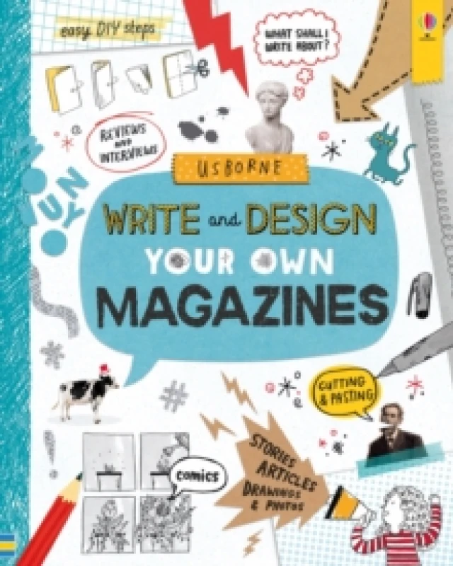Image of Sarah Hull Write and Design Your Own Magazines Book Multi unisex