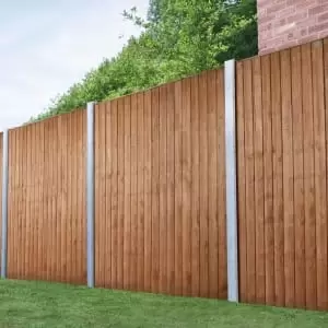 Image of Forest Garden Dip Treated Closeboard Fence Panel - 6 x 5'6ft - Pack of 4