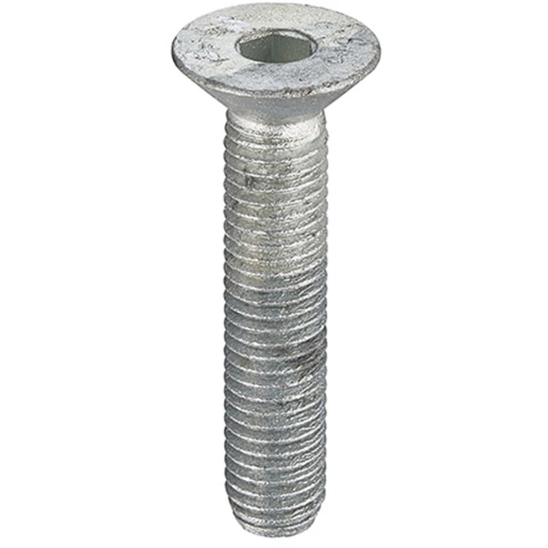 Image of Unifix Grade 10.9 Socket Csk Head Screws Din 7991 Galv - M16 X 60 - Q107991001600060520 - Box Of 50